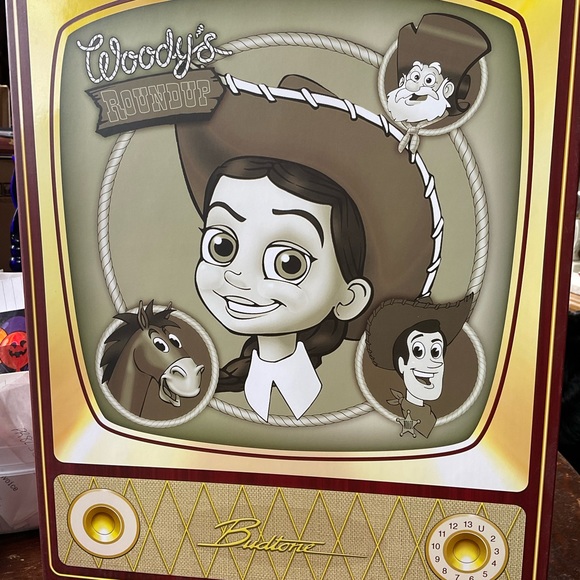 Disney TOY STORY JESSIE doll marionette. In vintage TV for display - Picture 6 of 8